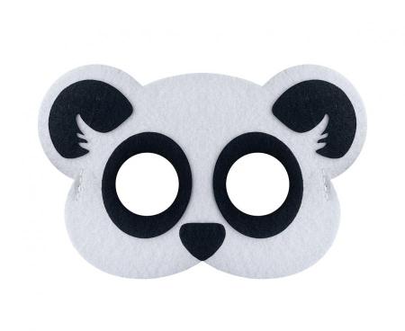 Panda Filzmaske für Kinder